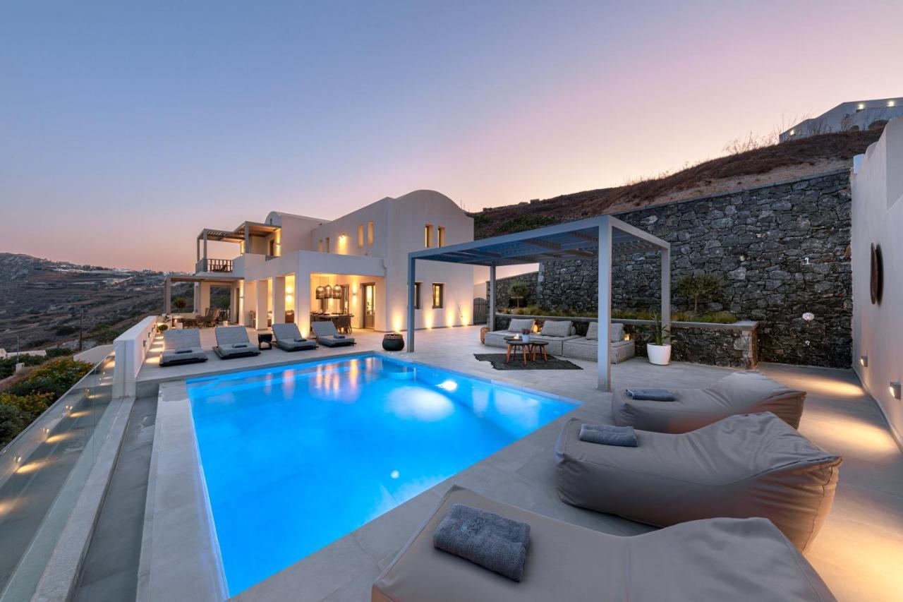 Eolia Luxury Villas Pyrgos Kallistis Exterior foto