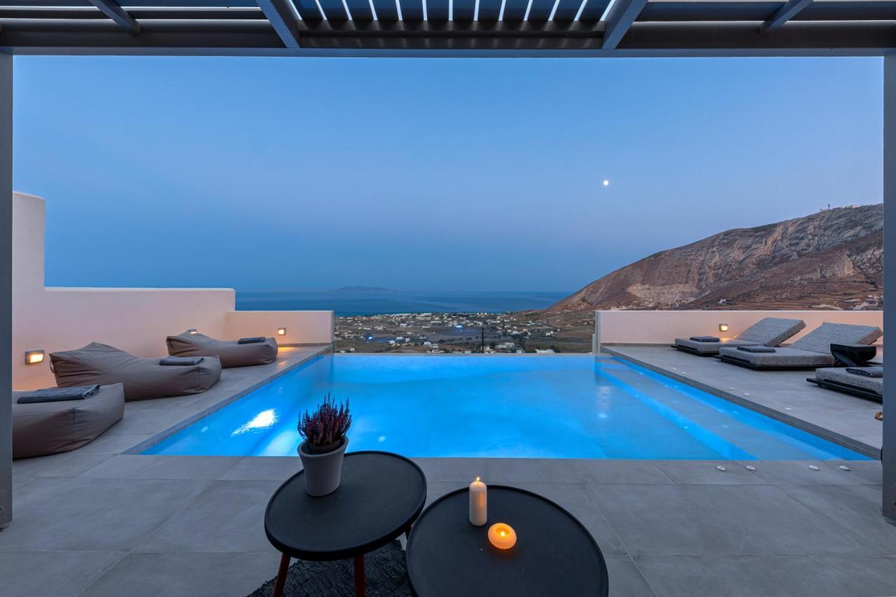 Eolia Luxury Villas Pyrgos Kallistis Exterior foto