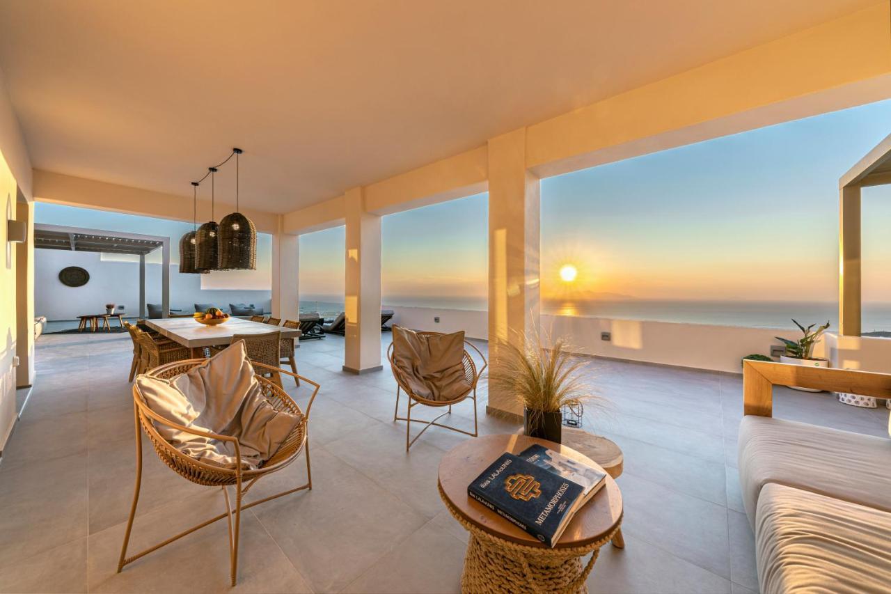 Eolia Luxury Villas Pyrgos Kallistis Exterior foto