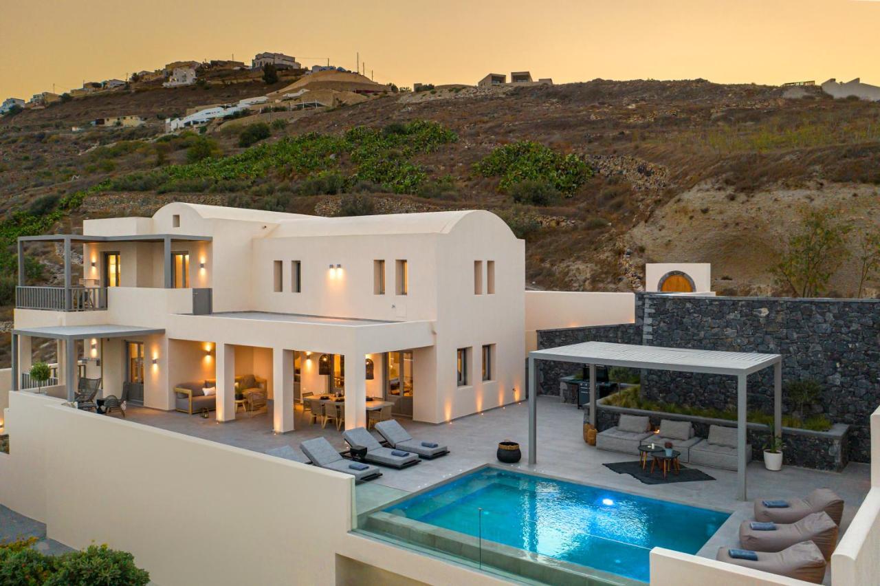 Eolia Luxury Villas Pyrgos Kallistis Exterior foto