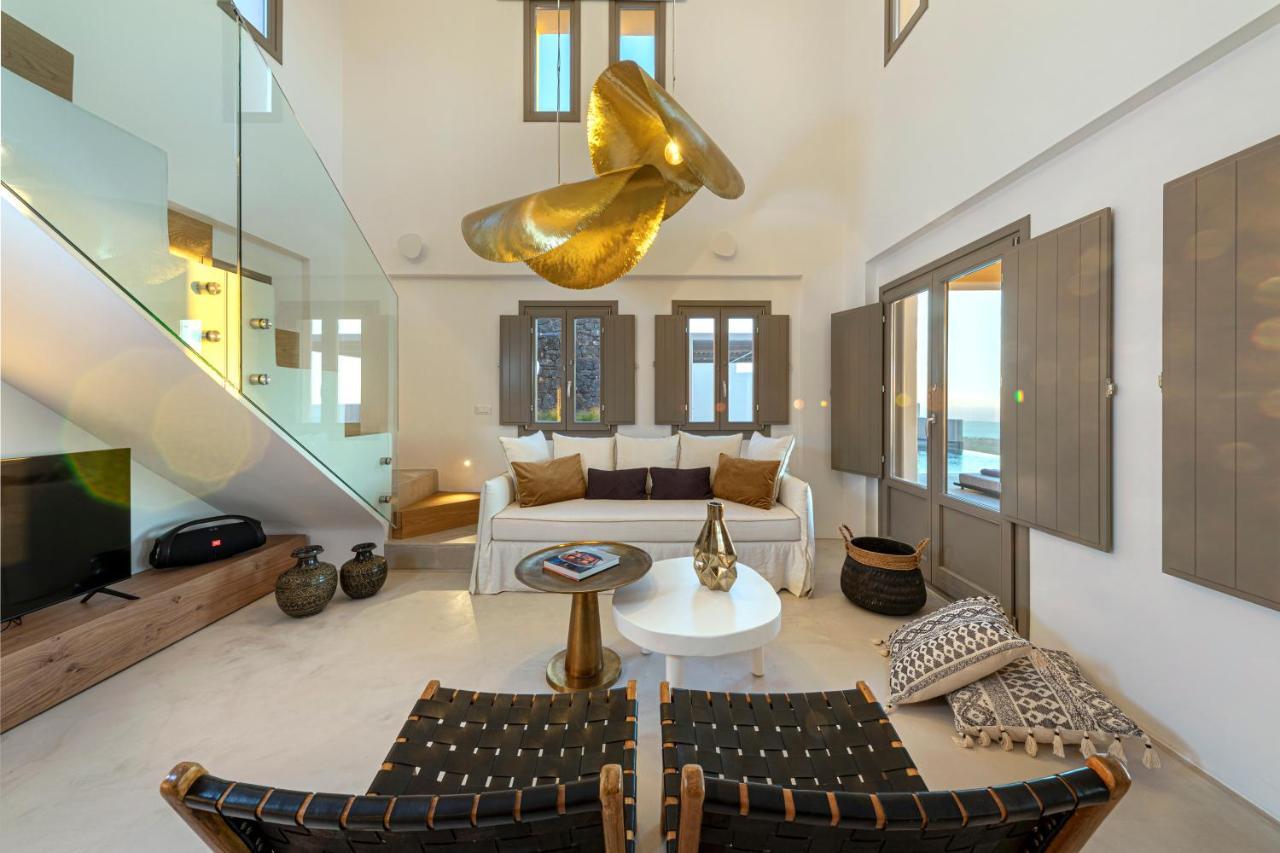 Eolia Luxury Villas Pyrgos Kallistis Exterior foto