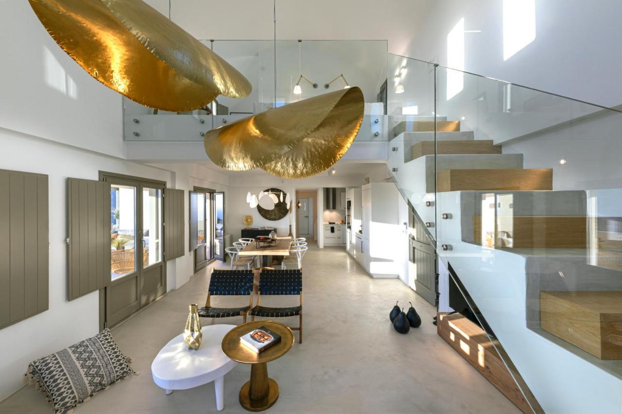 Eolia Luxury Villas Pyrgos Kallistis Exterior foto