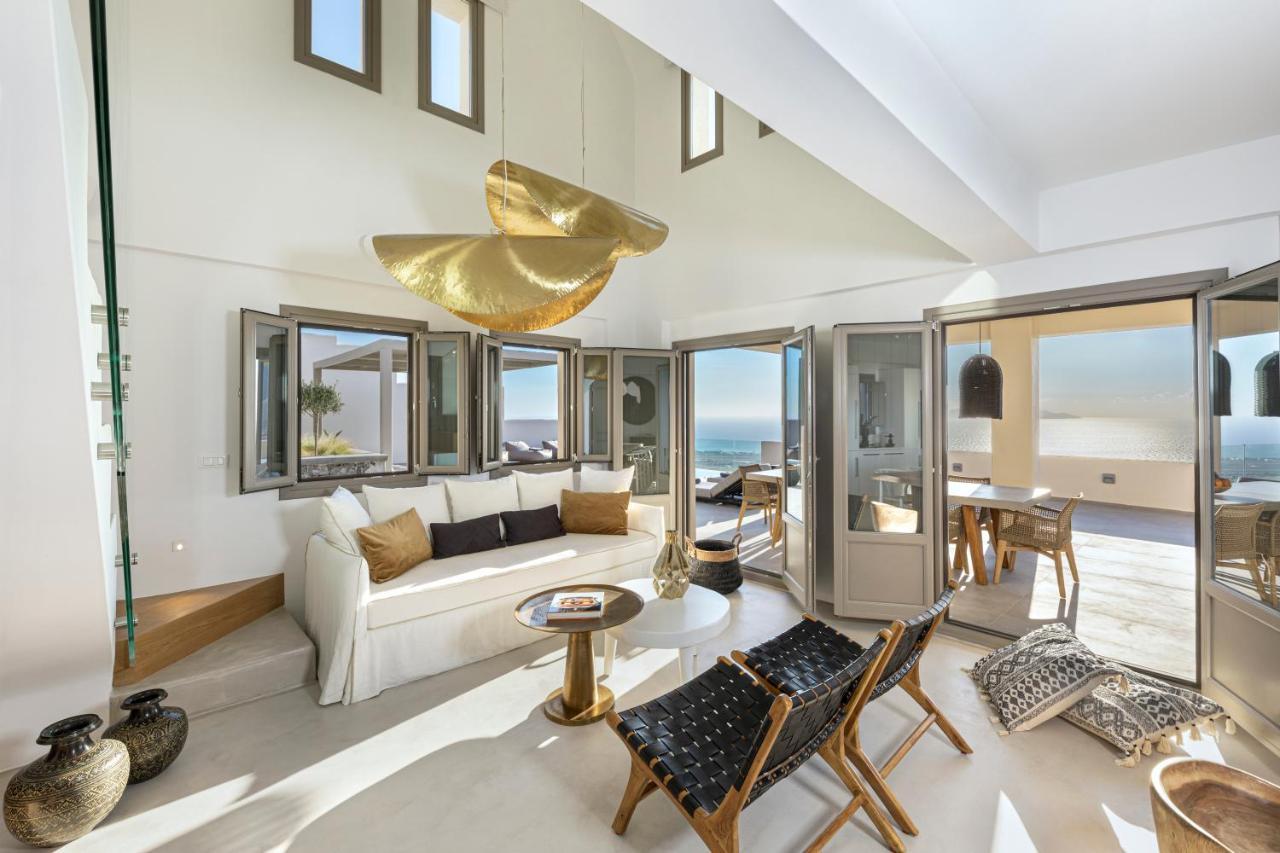 Eolia Luxury Villas Pyrgos Kallistis Exterior foto