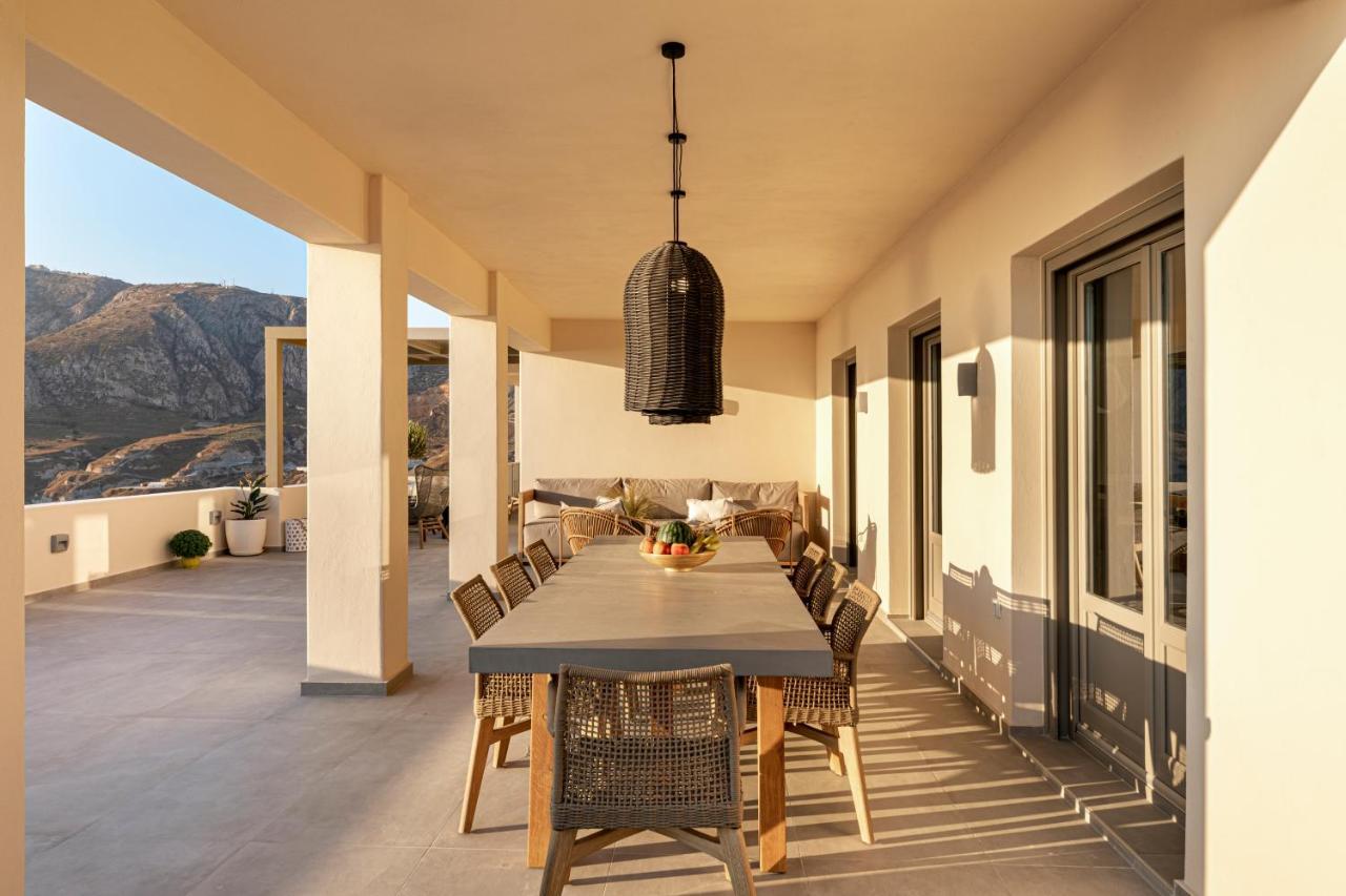 Eolia Luxury Villas Pyrgos Kallistis Exterior foto