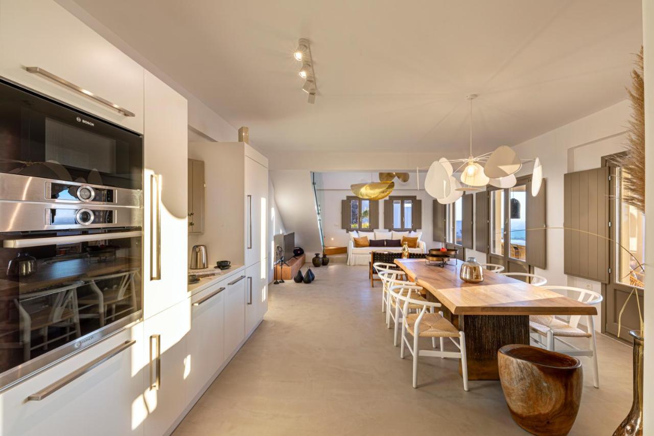 Eolia Luxury Villas Pyrgos Kallistis Exterior foto