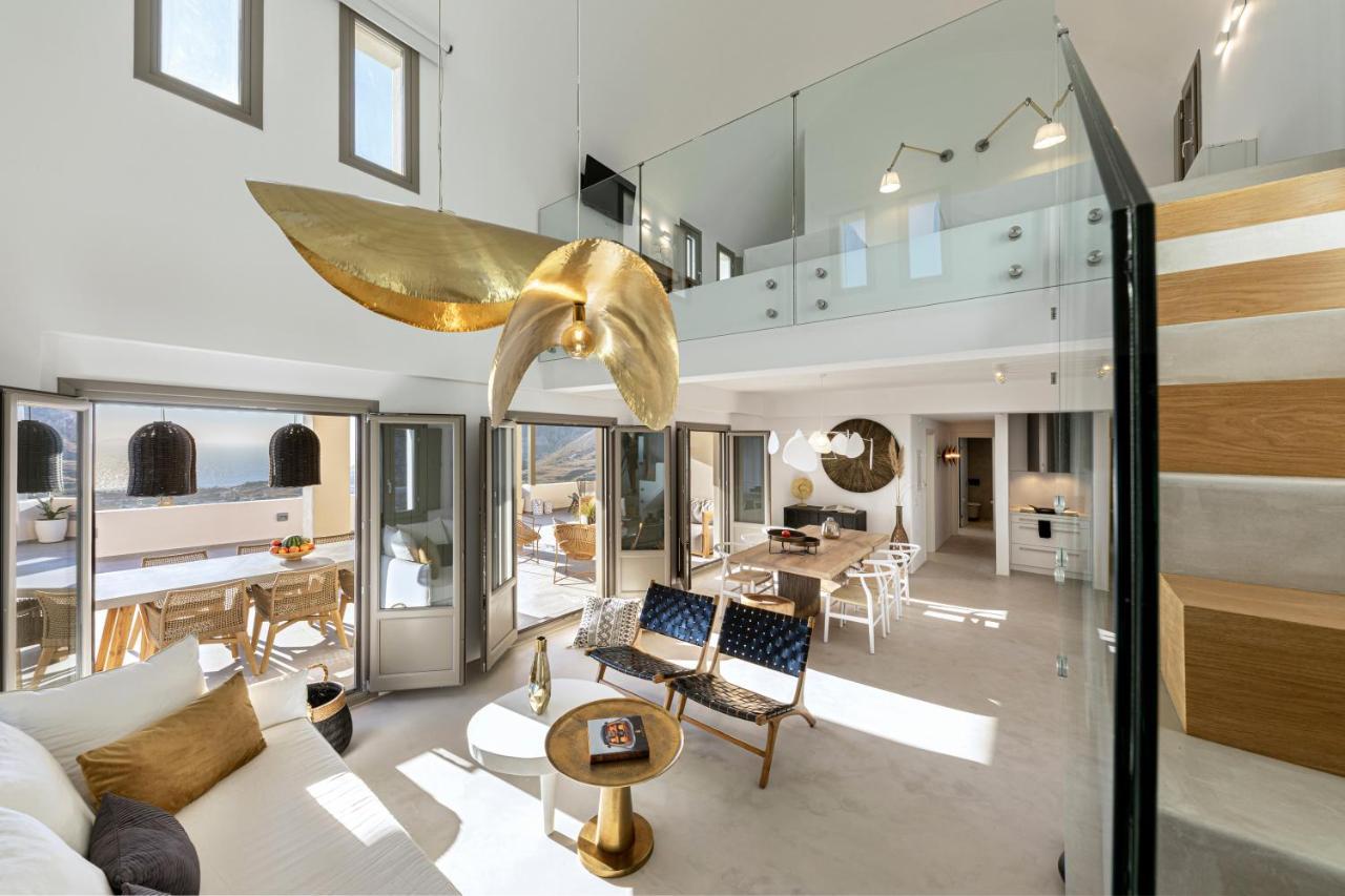 Eolia Luxury Villas Pyrgos Kallistis Exterior foto