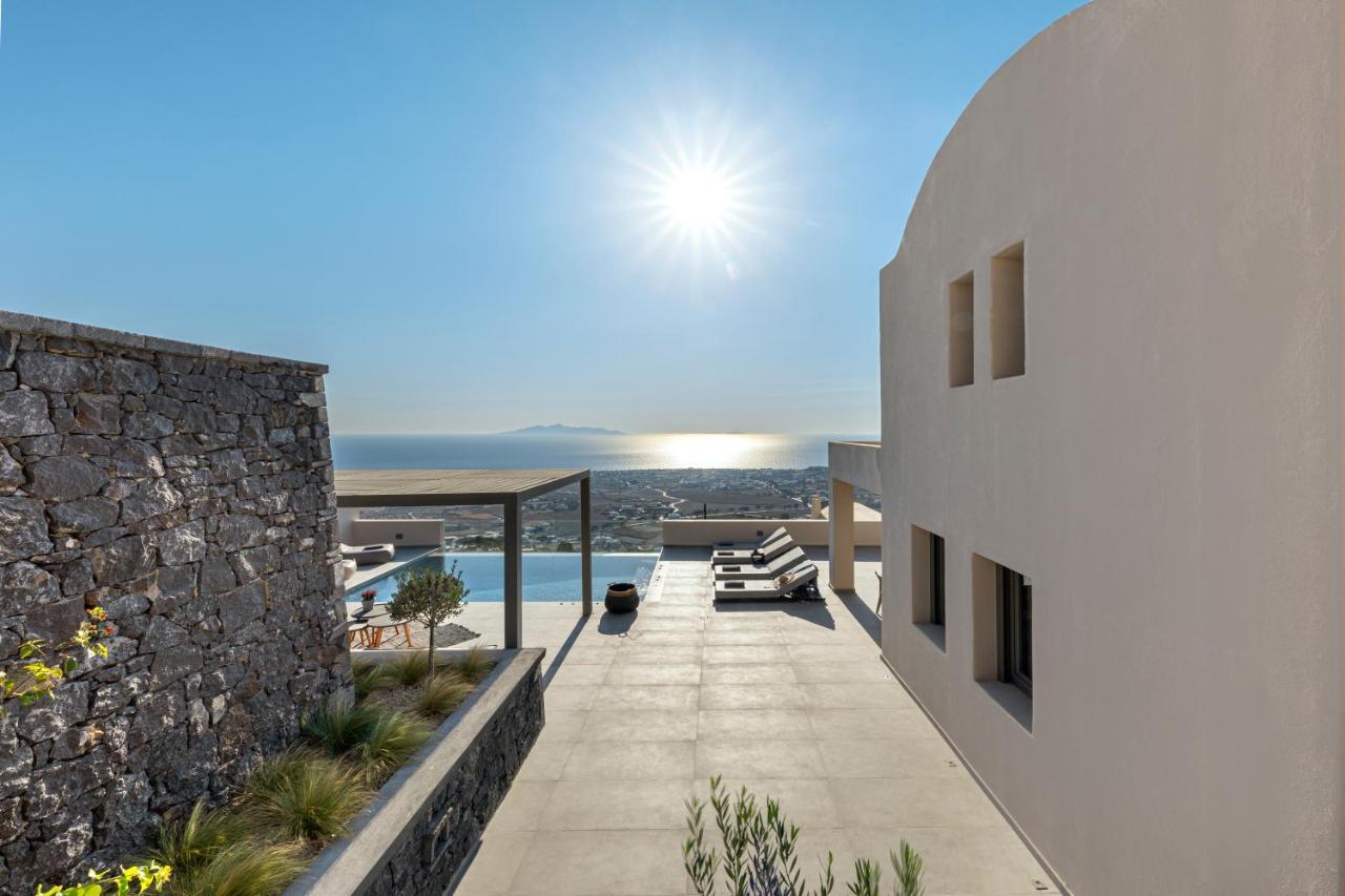 Eolia Luxury Villas Pyrgos Kallistis Exterior foto