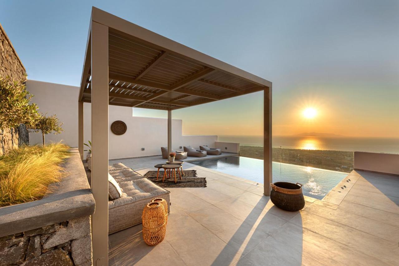 Eolia Luxury Villas Pyrgos Kallistis Exterior foto