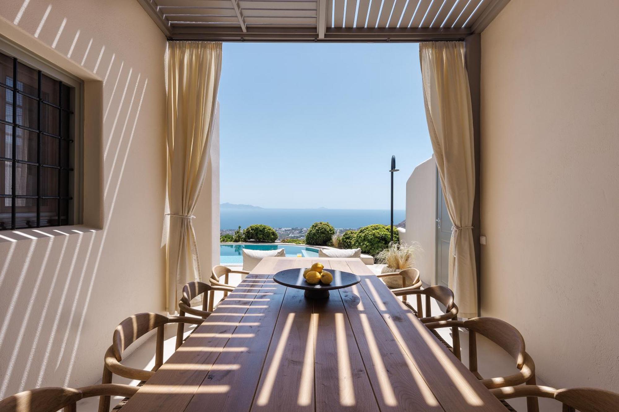 Eolia Luxury Villas Pyrgos Kallistis Exterior foto
