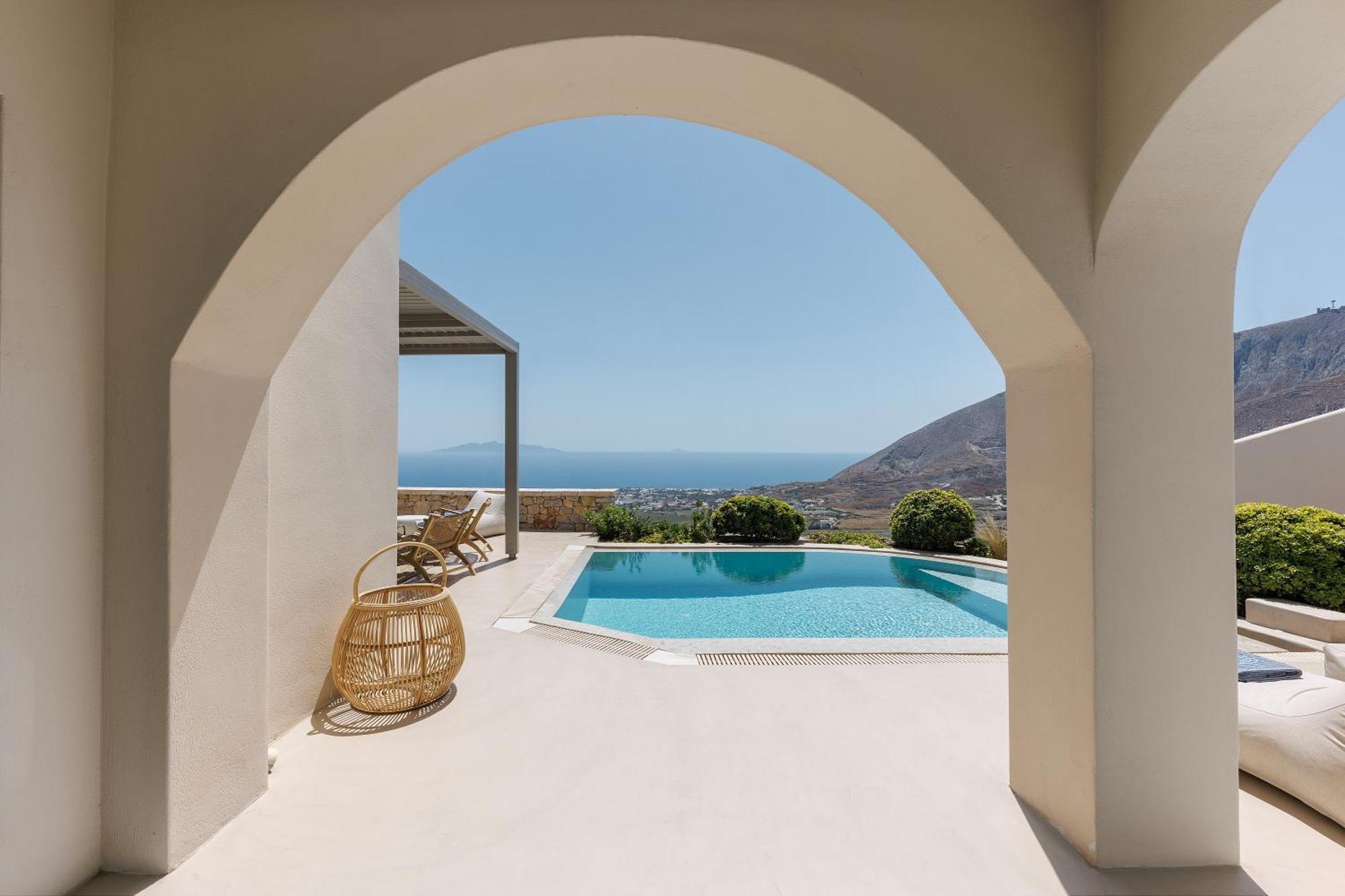 Eolia Luxury Villas Pyrgos Kallistis Exterior foto