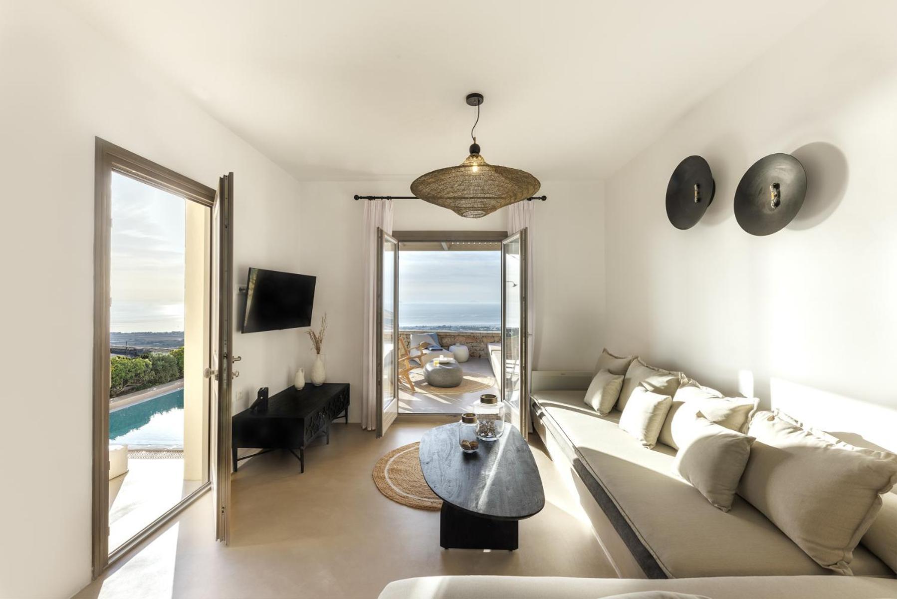 Eolia Luxury Villas Pyrgos Kallistis Exterior foto