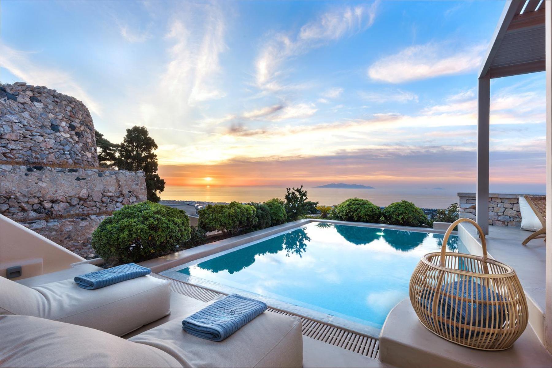 Eolia Luxury Villas Pyrgos Kallistis Exterior foto