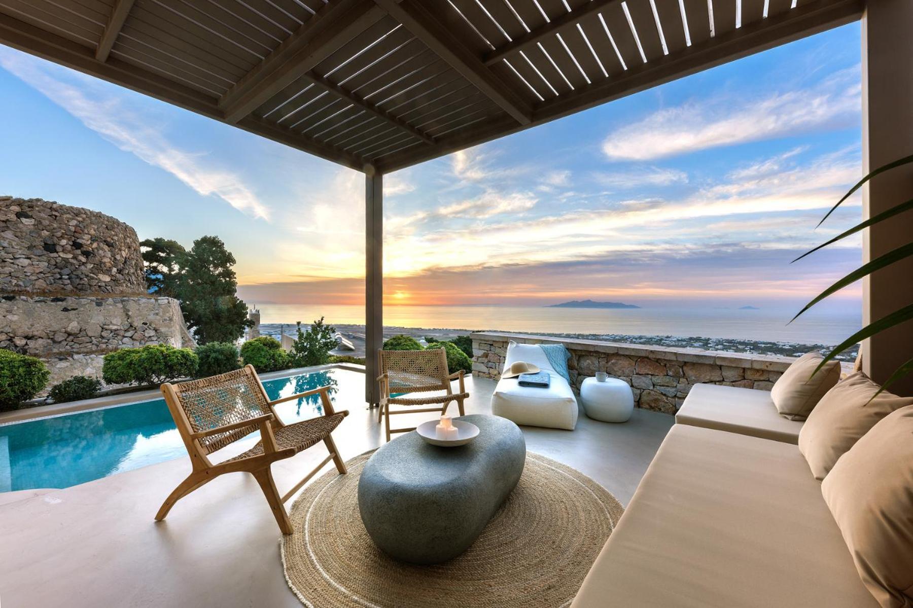 Eolia Luxury Villas Pyrgos Kallistis Exterior foto