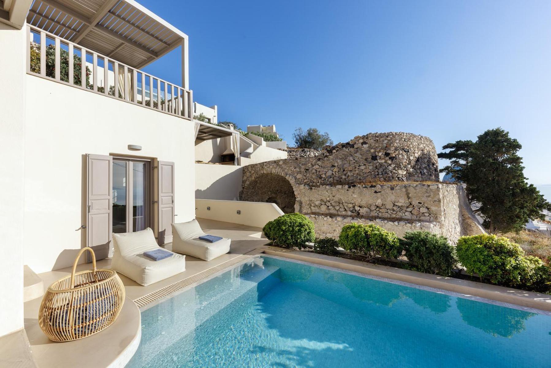 Eolia Luxury Villas Pyrgos Kallistis Exterior foto