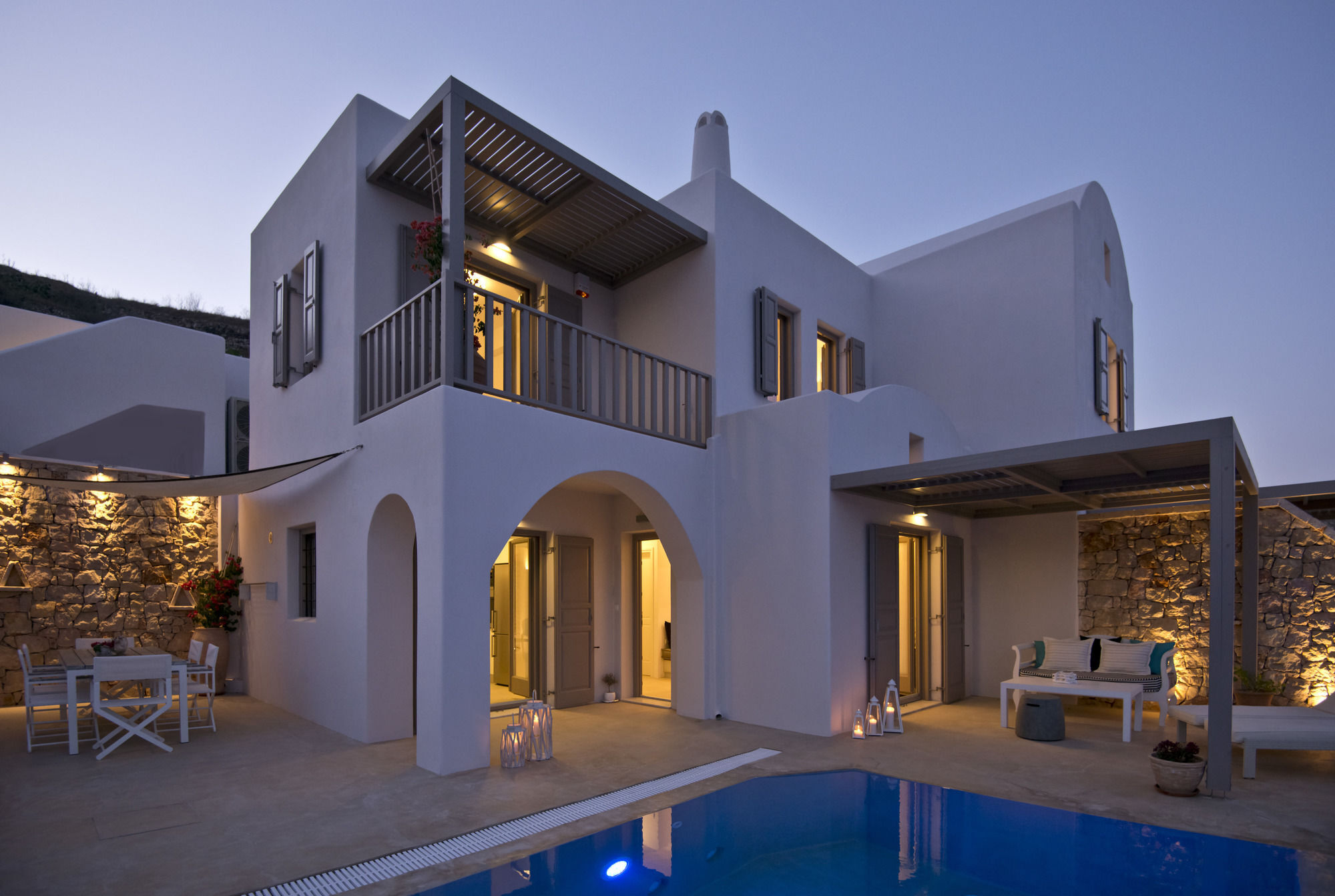 Eolia Luxury Villas Pyrgos Kallistis Exterior foto
