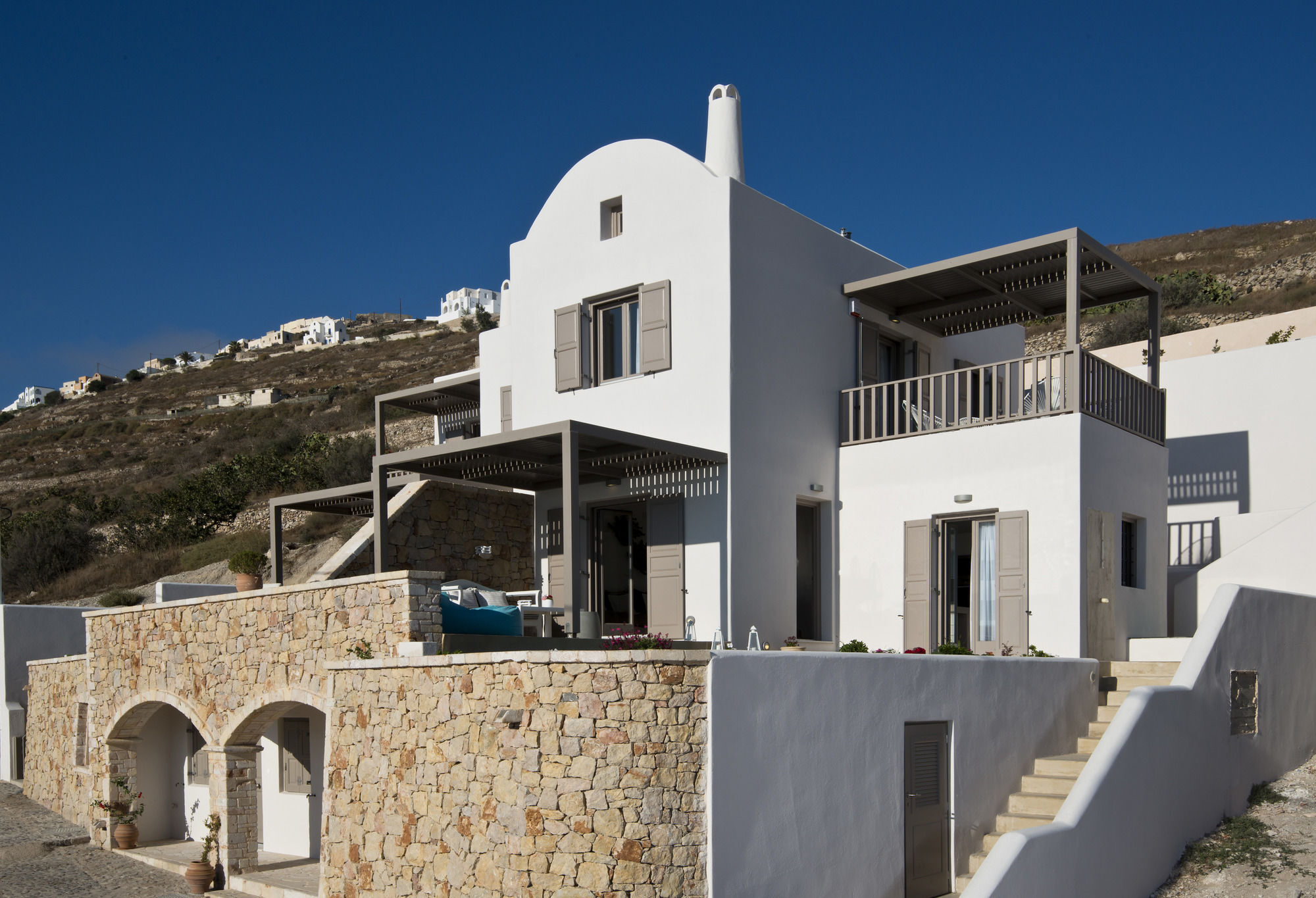 Eolia Luxury Villas Pyrgos Kallistis Exterior foto